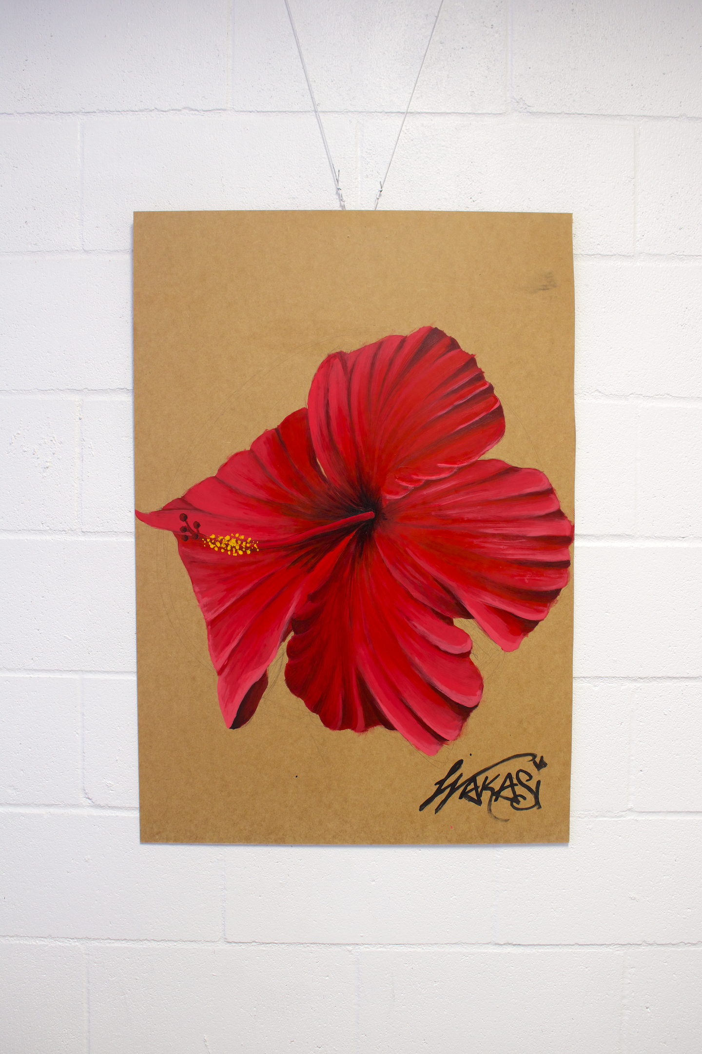 Hibiscus Original Painting