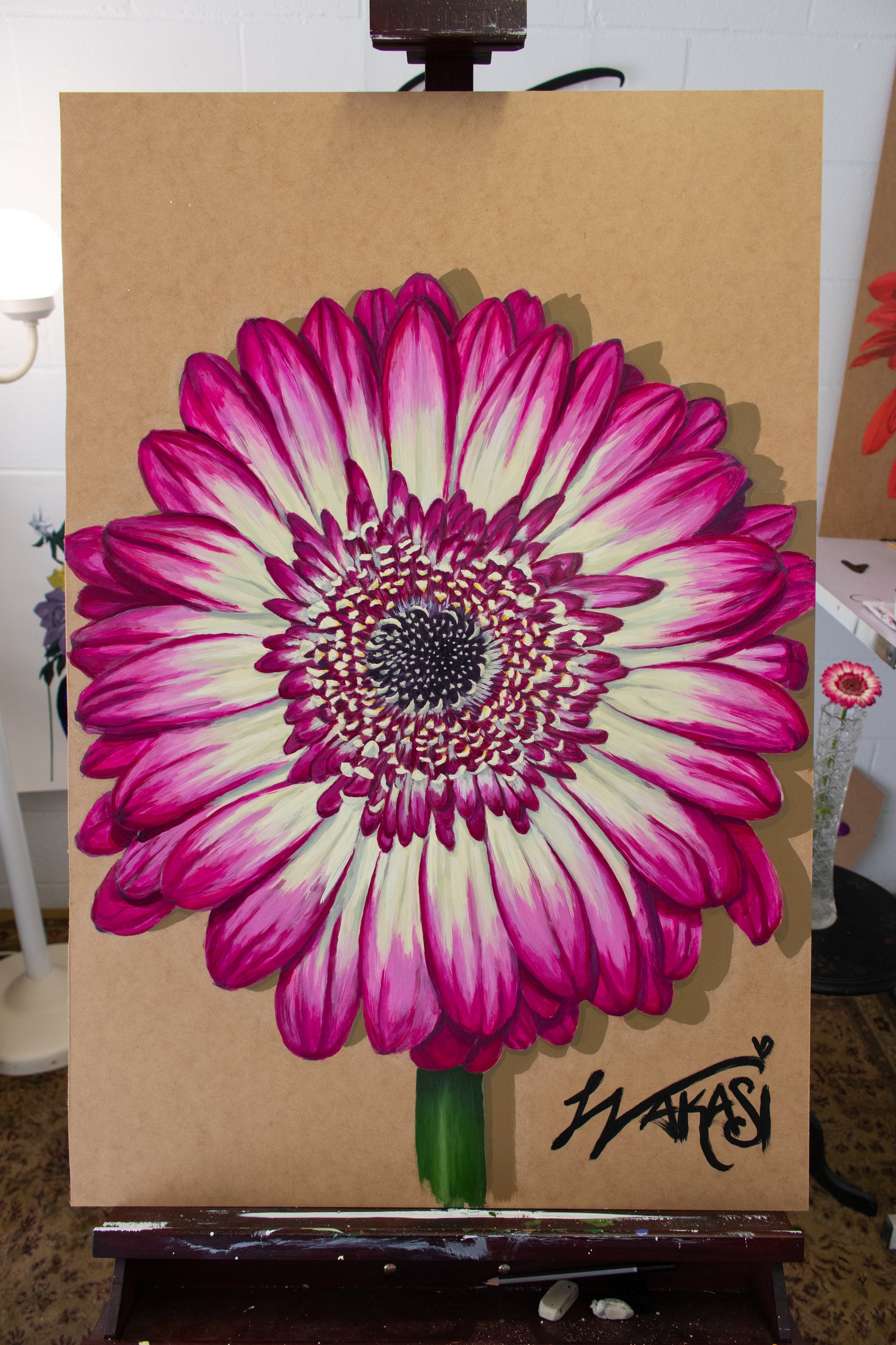 Gerbera Original Artwork