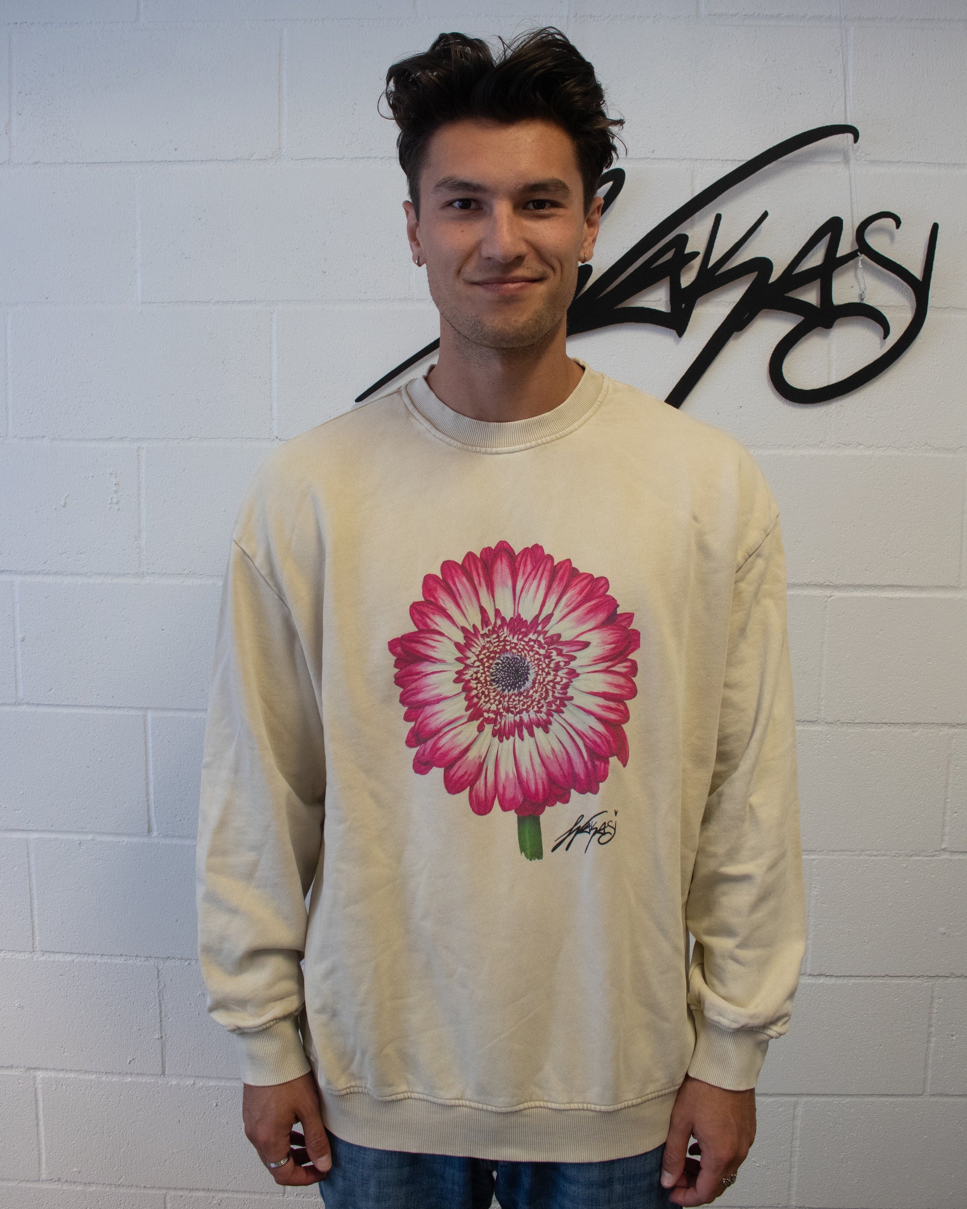 Gerbera Crewneck