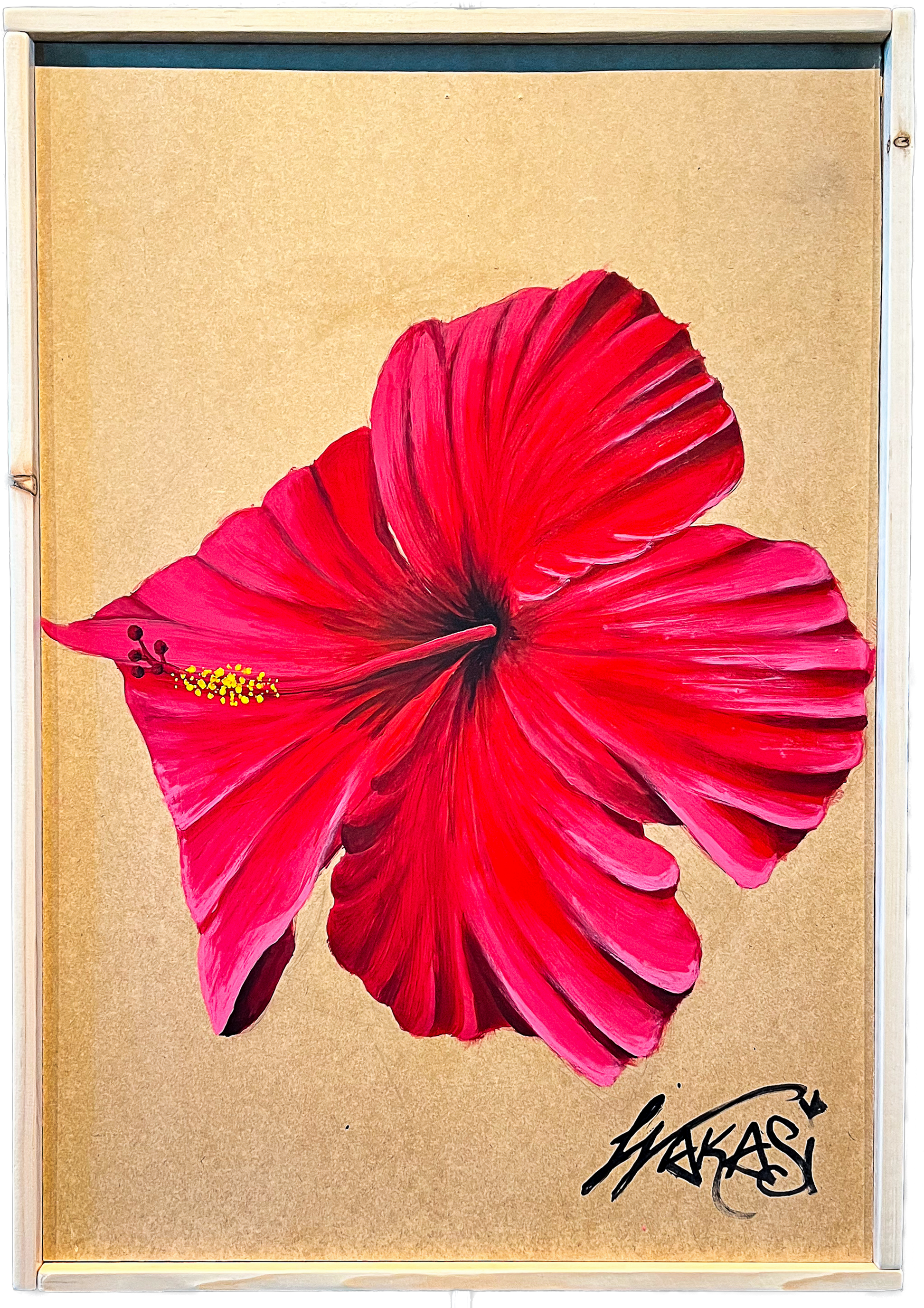 Hibiscus Original Painting