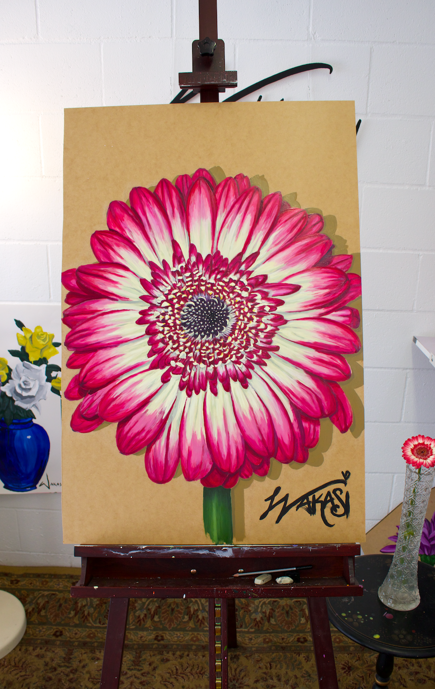 Gerbera Original Artwork