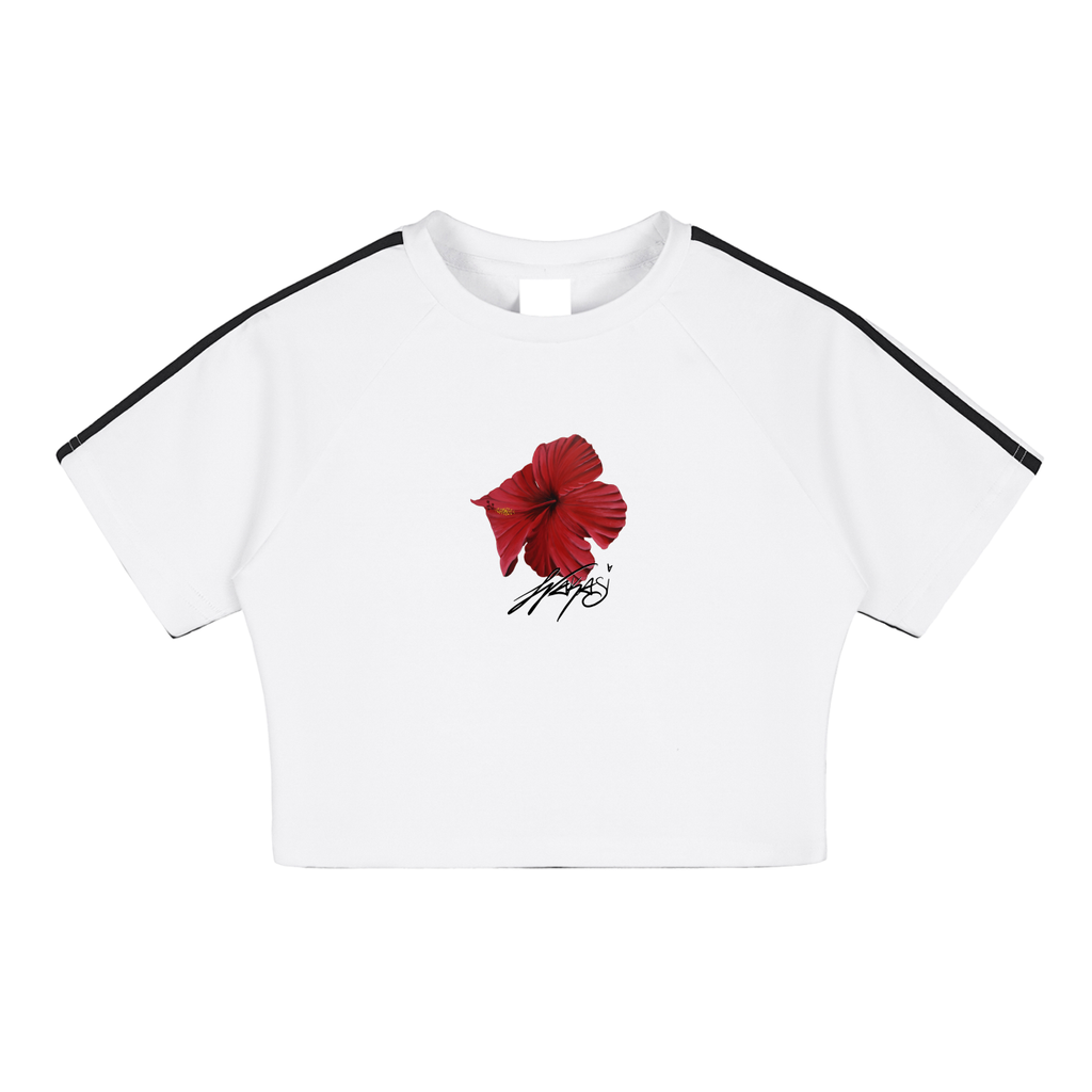 Taped Cooling Performance Crop Top