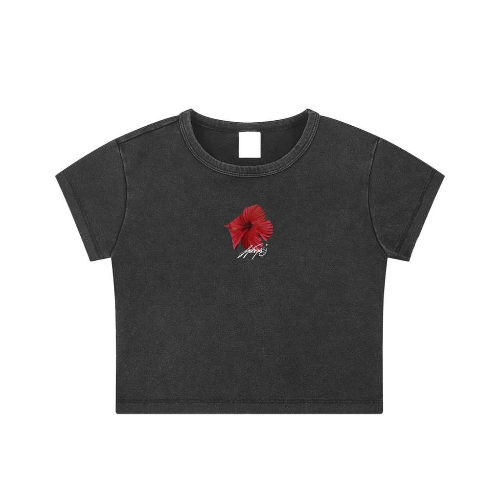 Hibiscus Women's Crop Top