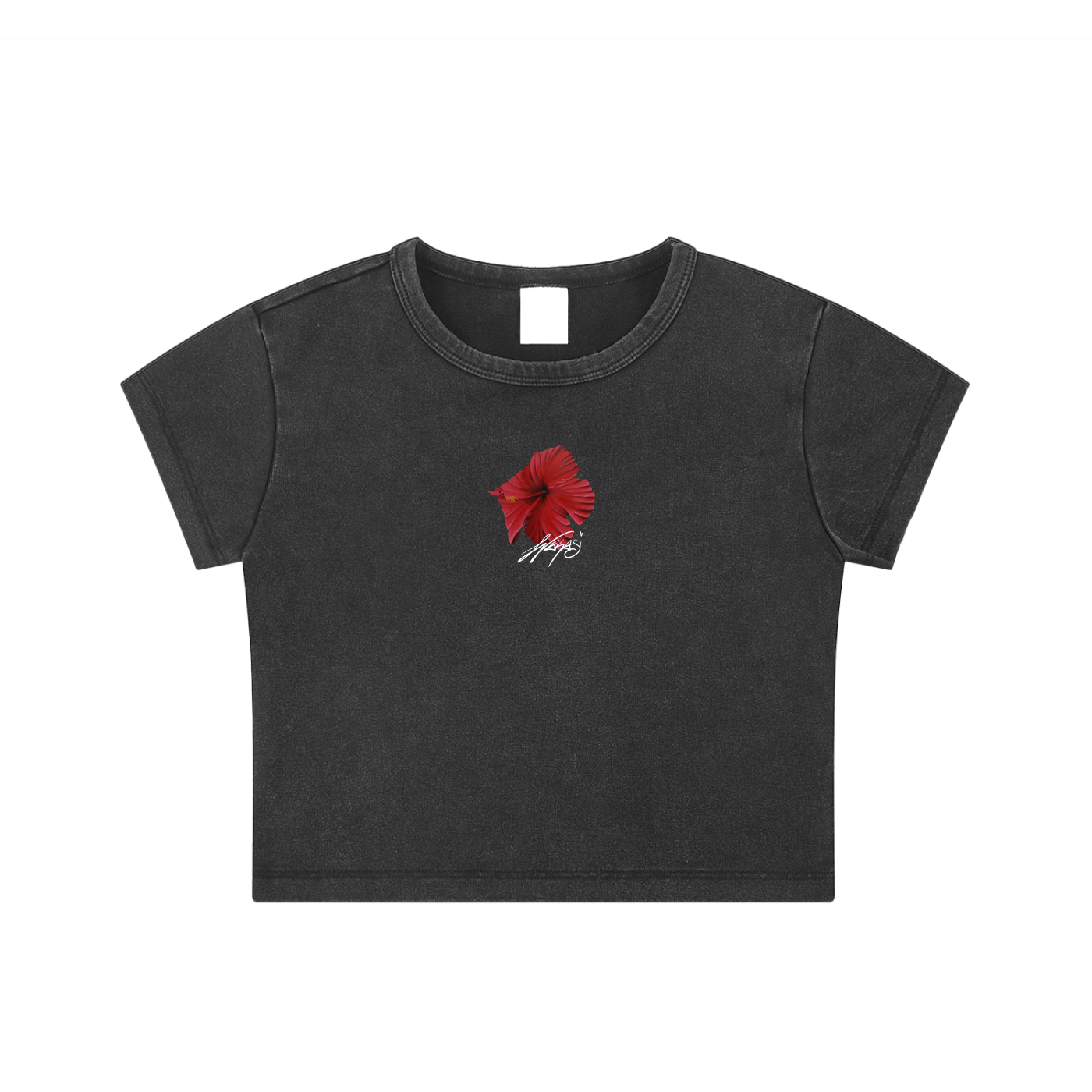 Hibiscus Women's Crop Top
