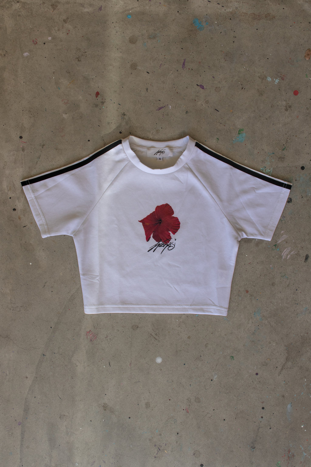 Taped Cooling Performance Crop Top