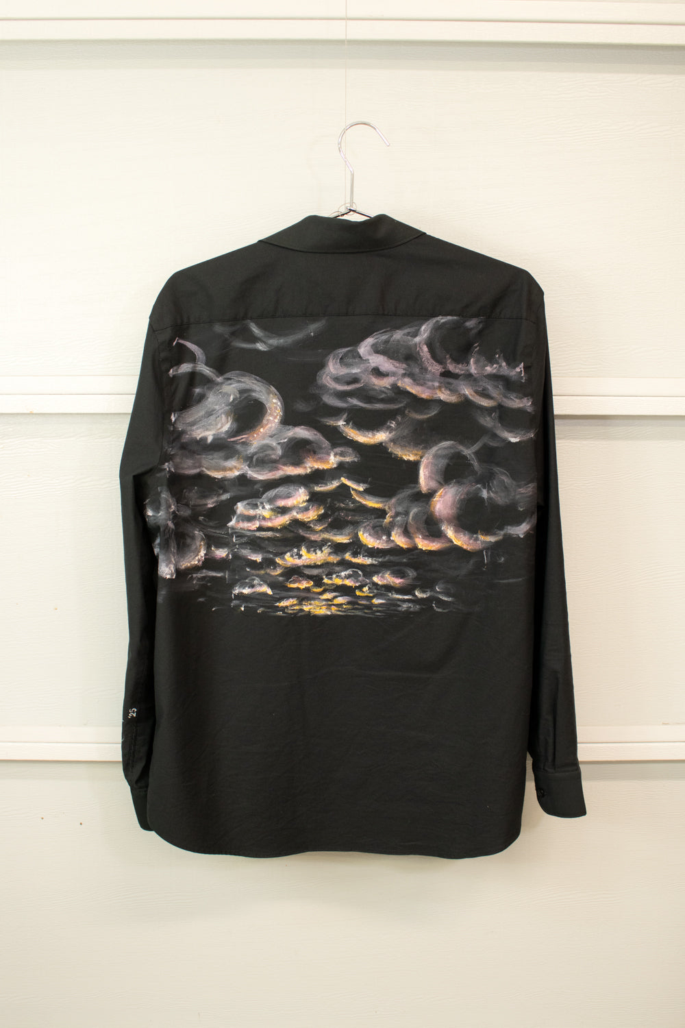 Black Sunset Shirt & Day 14's Carnation Painting