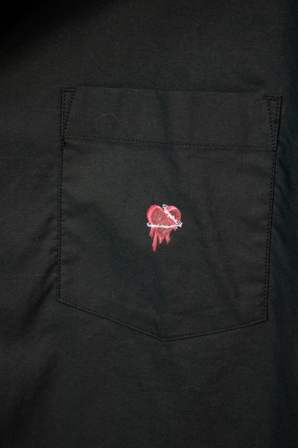 Black Sunset Shirt & Day 14's Carnation Painting