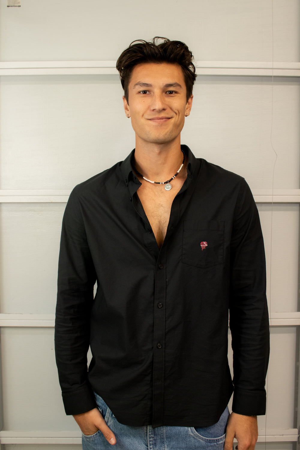 Black Sunset Shirt & Day 14's Carnation Painting