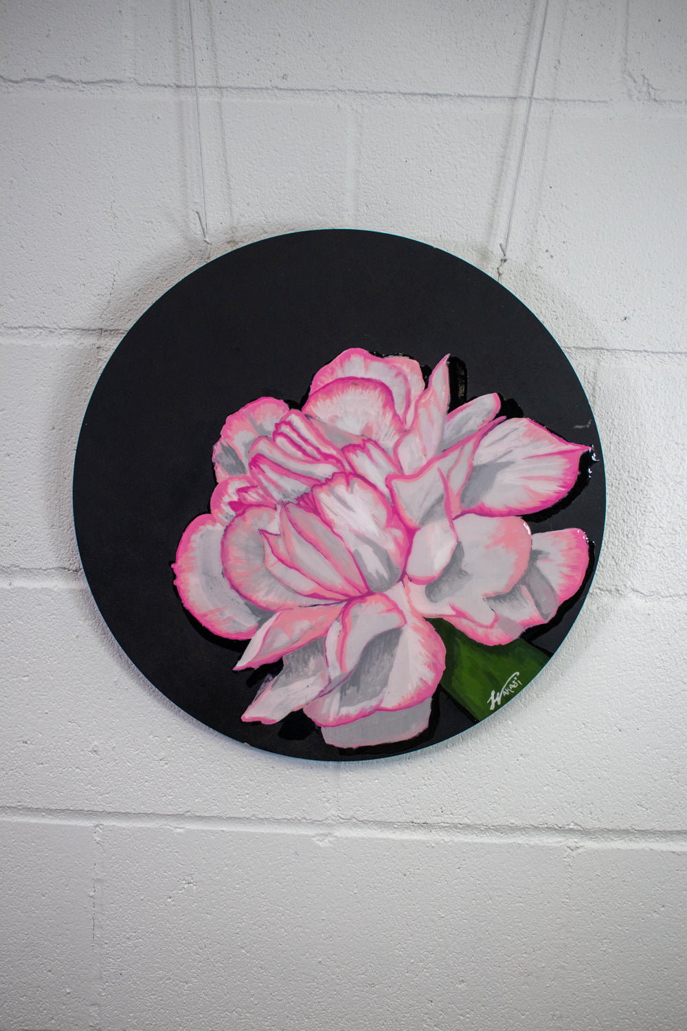 Black Sunset Shirt & Day 14's Carnation Painting