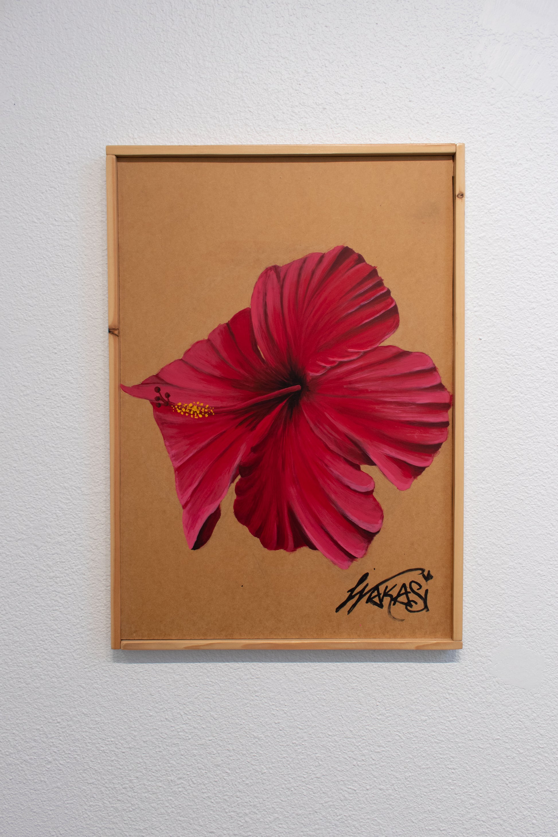 Hibiscus Original Painting