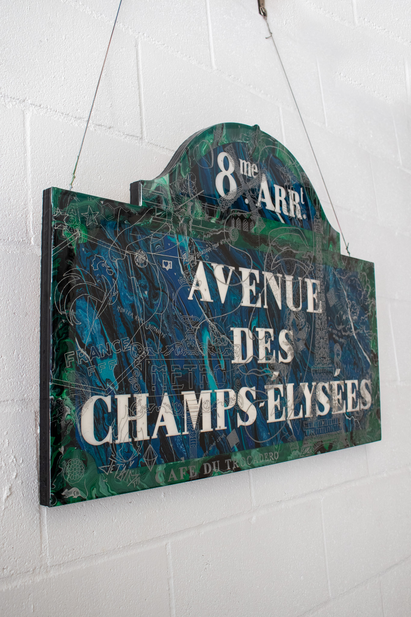 Champs-Élyseés a Minuit