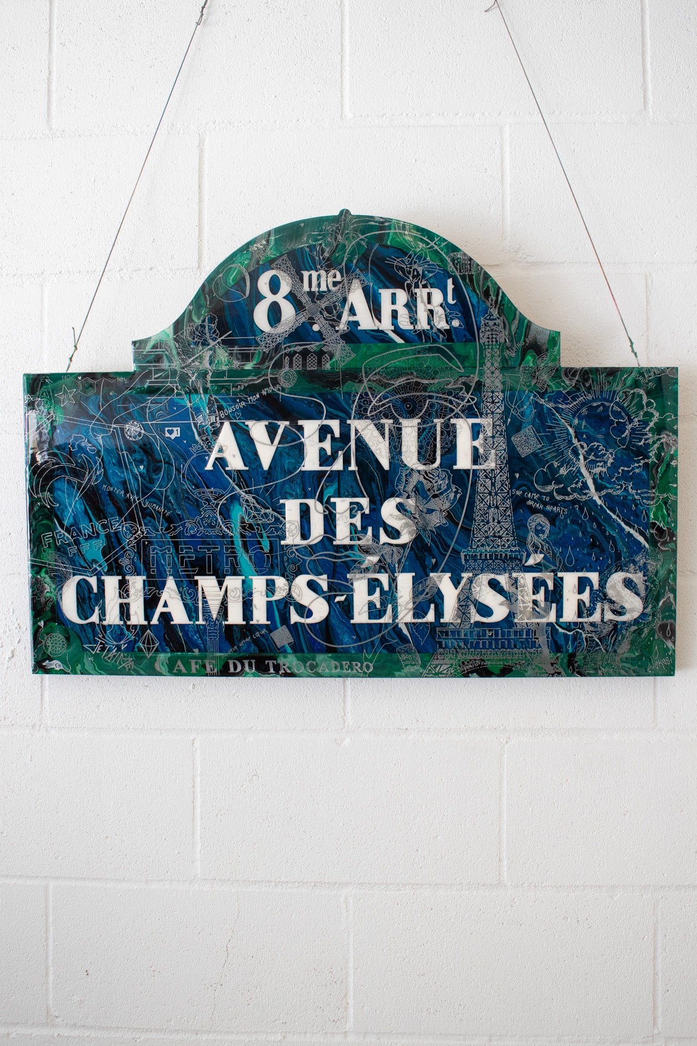 Champs-Élyseés a Minuit