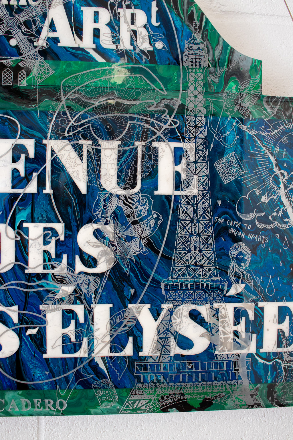 Champs-Élyseés a Minuit