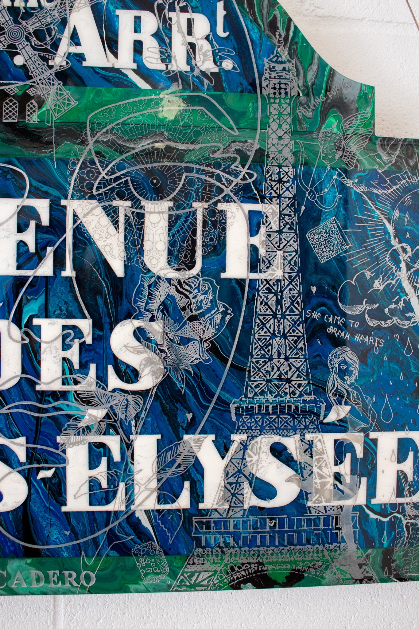 Champs-Élyseés a Minuit