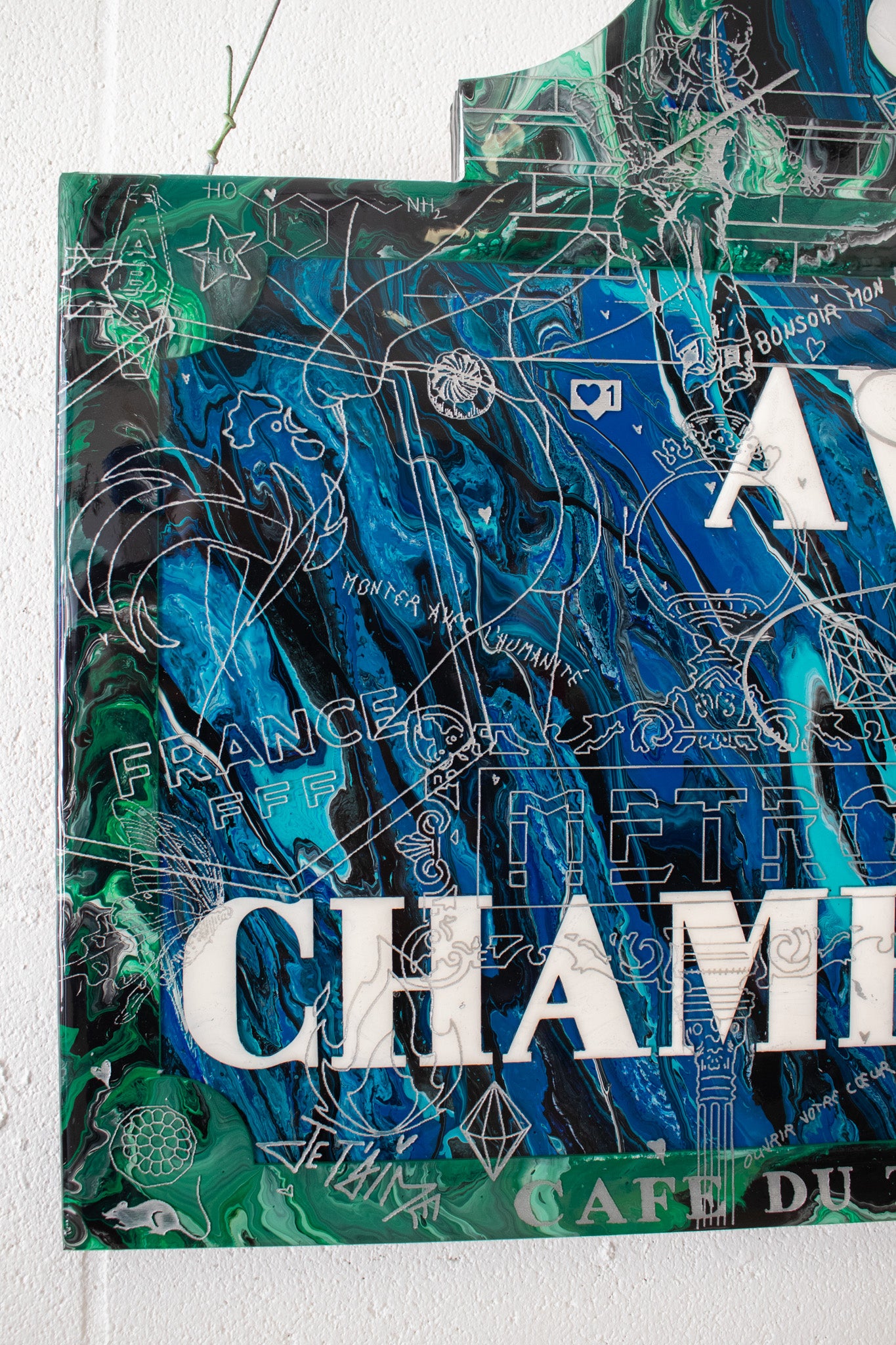 Champs-Élyseés a Minuit